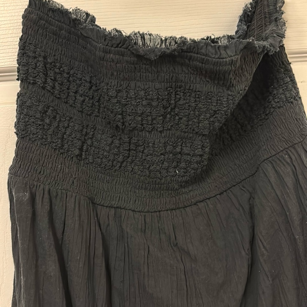 Aeropostale xxl beach boho black dress nwot festival hippie